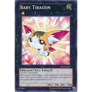 Thẻ bài Yugioh - TCG - Baby Tiragon / SP13-EN027'