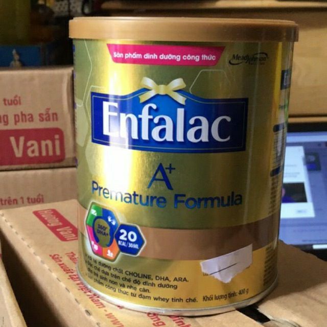 Sữa bột EnfalacA+ Pểmatere Formula lon 400g