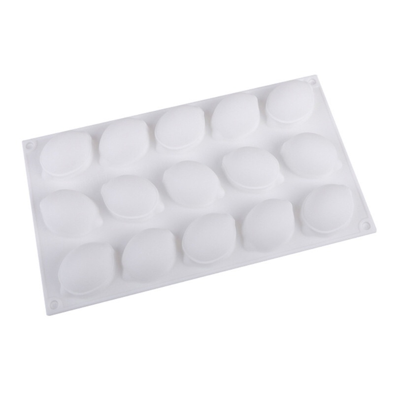 Khuôn Làm Bánh Muffin 15 Ô Hình Quả Chanh Tháo Gỡ Nhanh