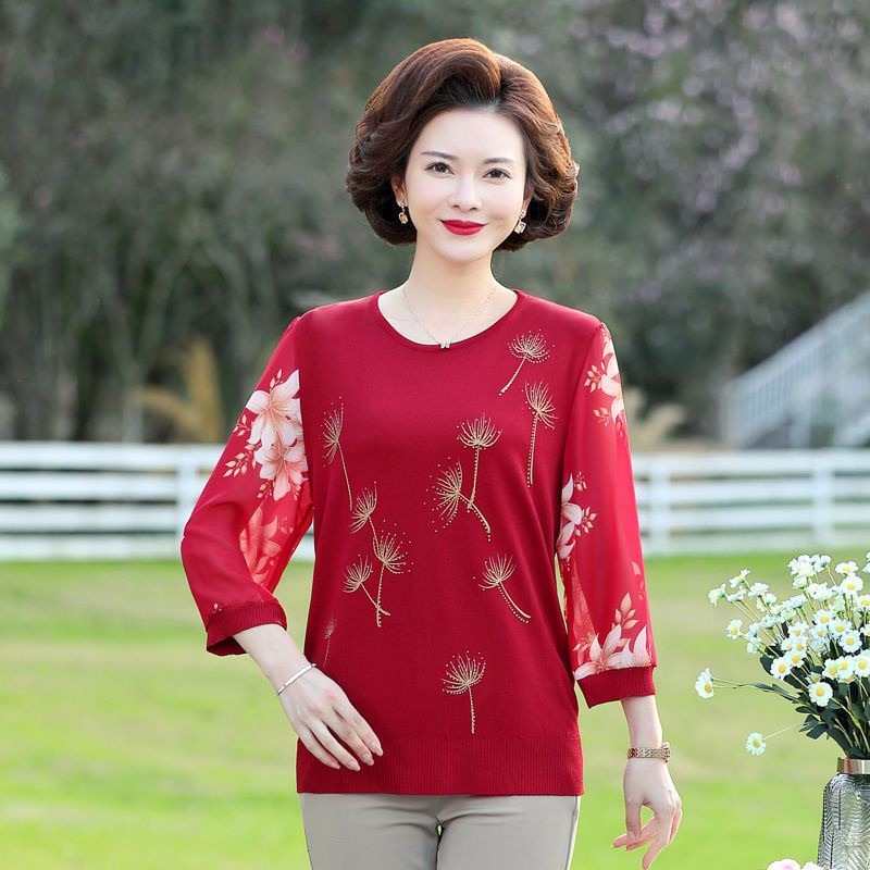 Áo Sơ Mi Chiffon Dáng Rộng Phong Cách Phương Tây Thời Trang Mùa Hè Cho Nữ