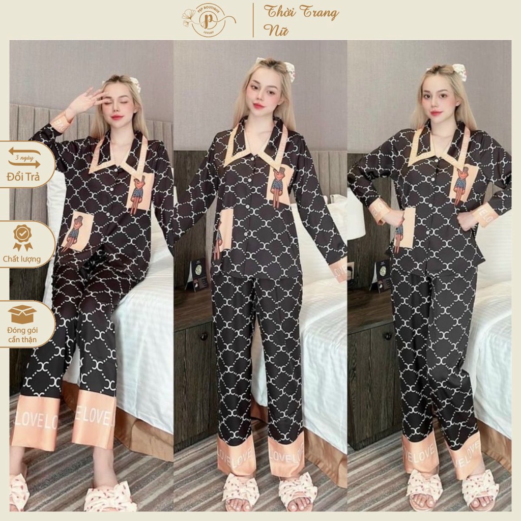 ĐỒ BỘ NGỦ LỤA SATIN SIÊU XINH