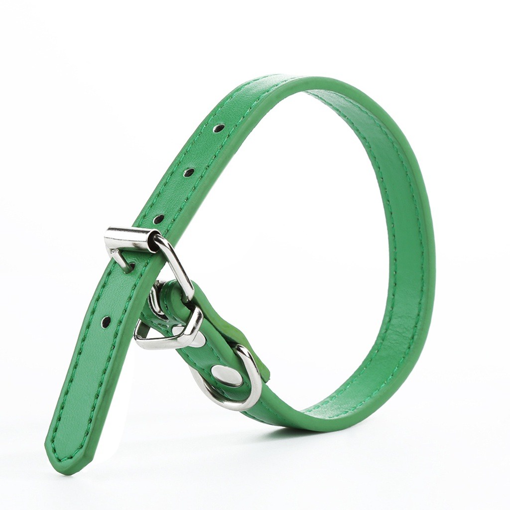 Vòng Cổ Giả Da Cho Thú Cưng