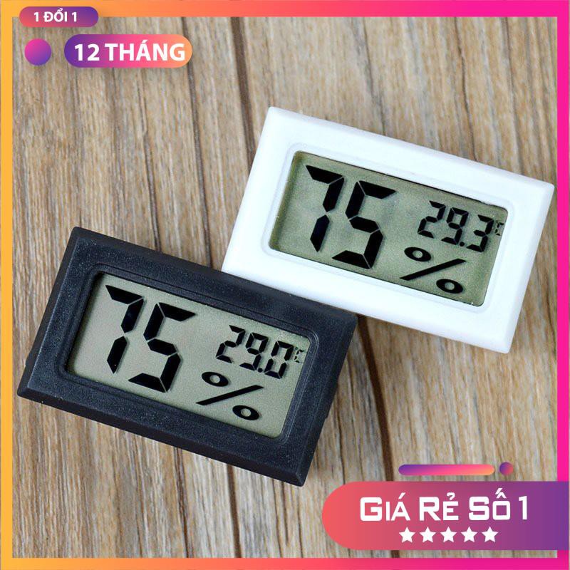 Nhiệt ẩm kế điện tử mini đo nhiệt độ phòng cực tốt