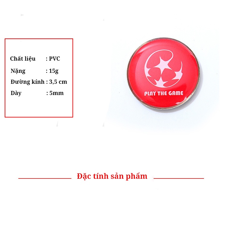 Đồng xu cho trọng tài bóng đá XU35
