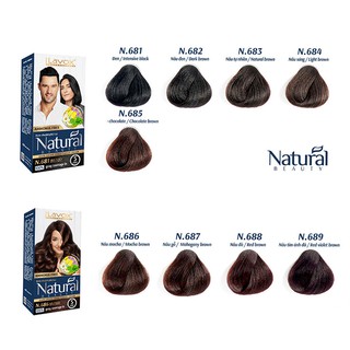 [Đủ Màu] NHUỘM TÓC THẢO DƯỢC PHỦ BẠC LAVOX - Không Amoniac - Siêu Dưỡng Tự Nhiên - NPB Natural Lavox 87g