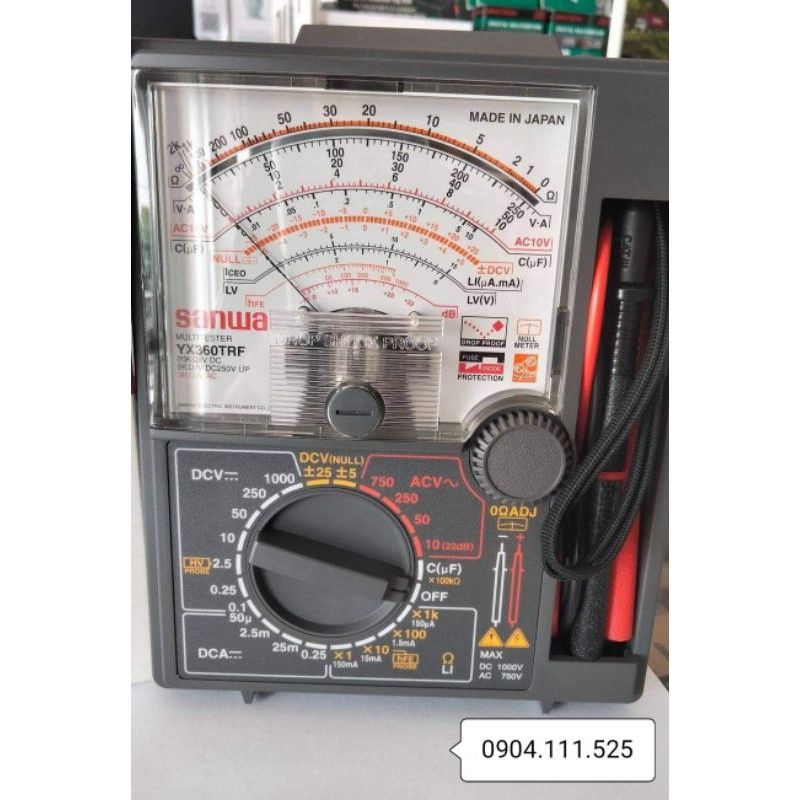 Đồng hồ đo vạn năng kim SANWA YX360TRF