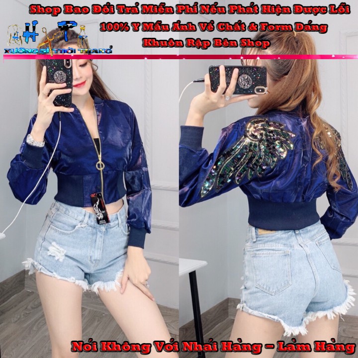 Áo Khoác Lửng Nữ Cao Cấp Phi Xà Cừ Cánh Tiên Siêu Hot mẫu mới thời trang 2020-hàng có sẵn | BigBuy360 - bigbuy360.vn