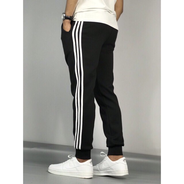 Quần thể thao 3 Sọc Ống Suông , Ống Bo Dày Dặn Jogger.nam 3 Line 102 | BigBuy360 - bigbuy360.vn