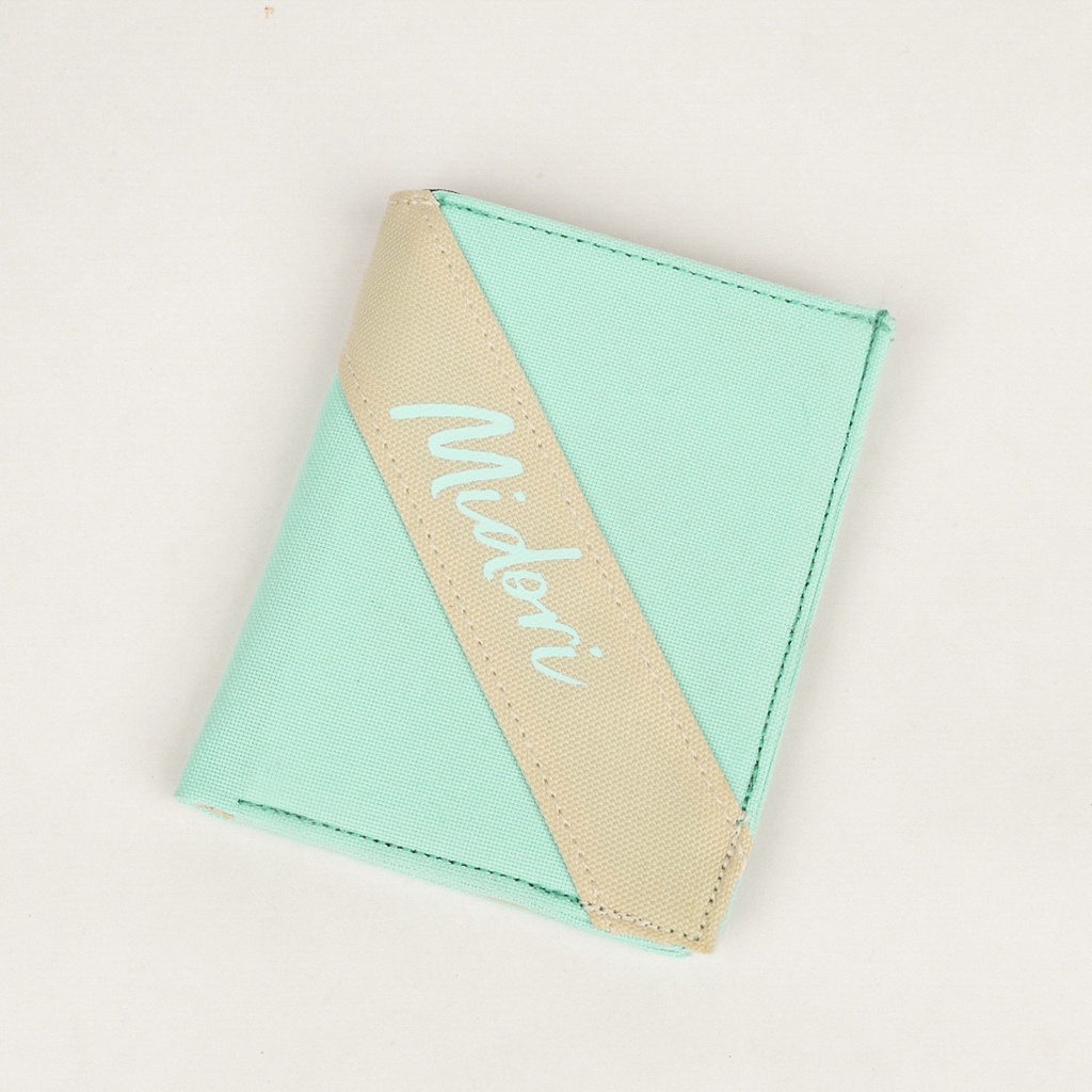 Ví Vải Đứng Nữ Phối Màu Local Brand Chính Hãng Midori M Studio