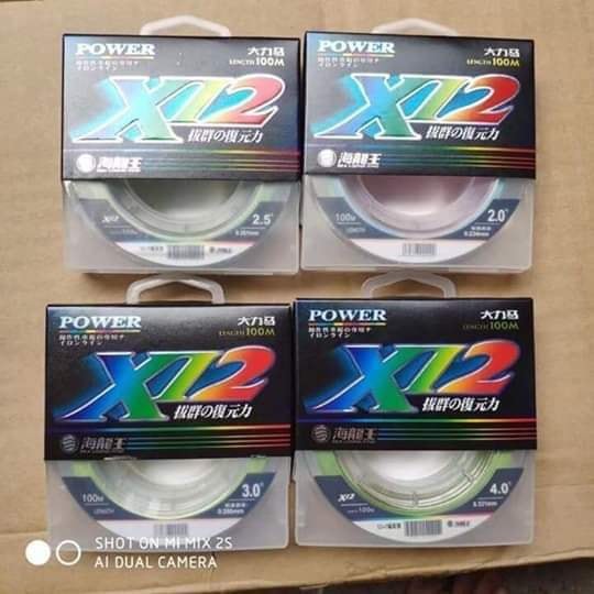 dù câu lure pe x12 siêu bền