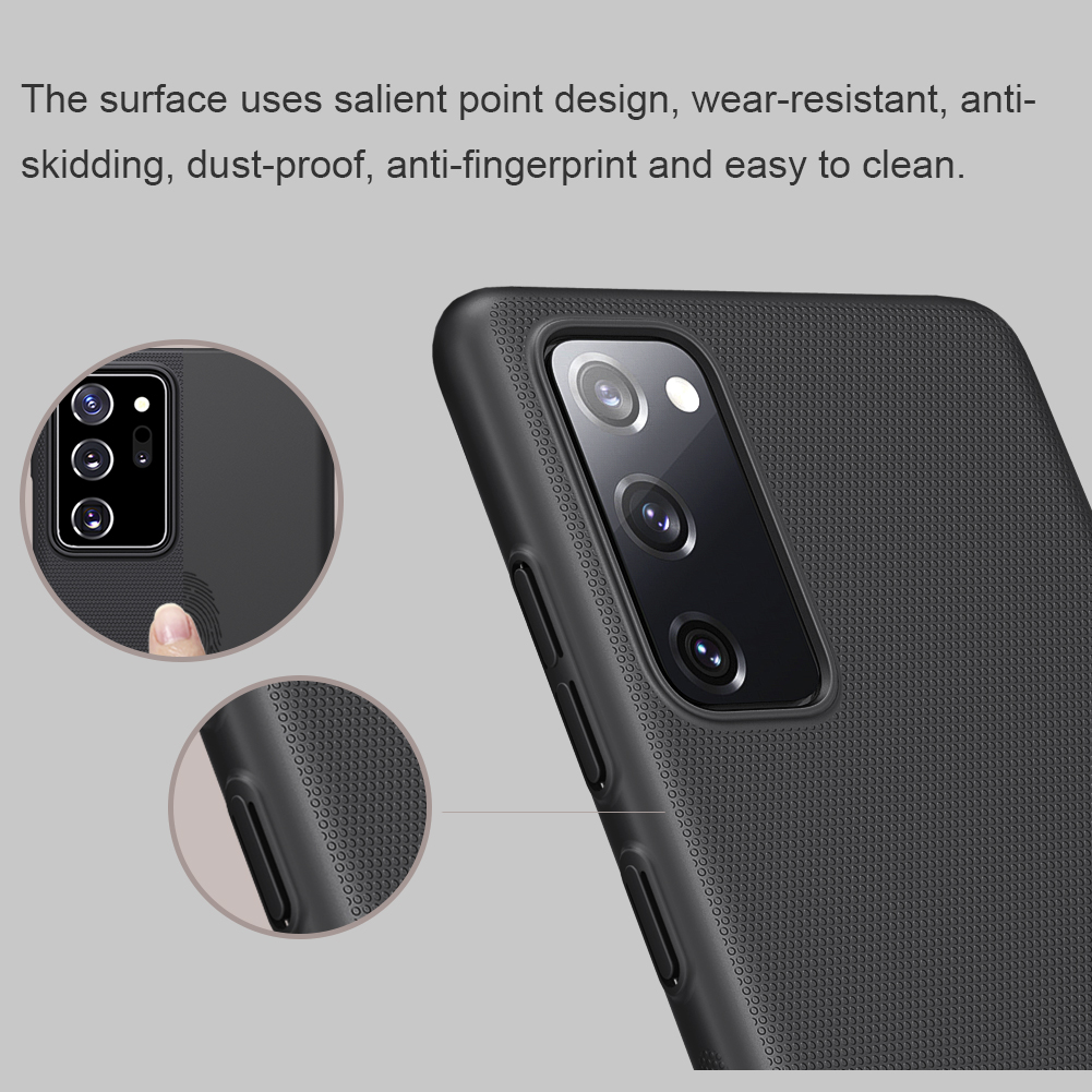 Nillkin Matte Case cho Samsung Galaxy S20 FE / S20 Fan Edition 5G Super Frosted Shield Điện thoại di động Vỏ sau bằng nhựa siêu mỏng Vỏ cứng PC