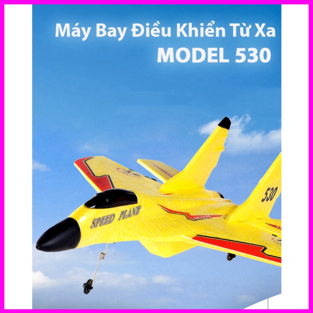 Máy bay điều khiển từ xa - MODEL 530 Siêu Bền, Bin Khỏe, Tầm Xa 500-600m, Tốc Độ 60km/h MSP 025