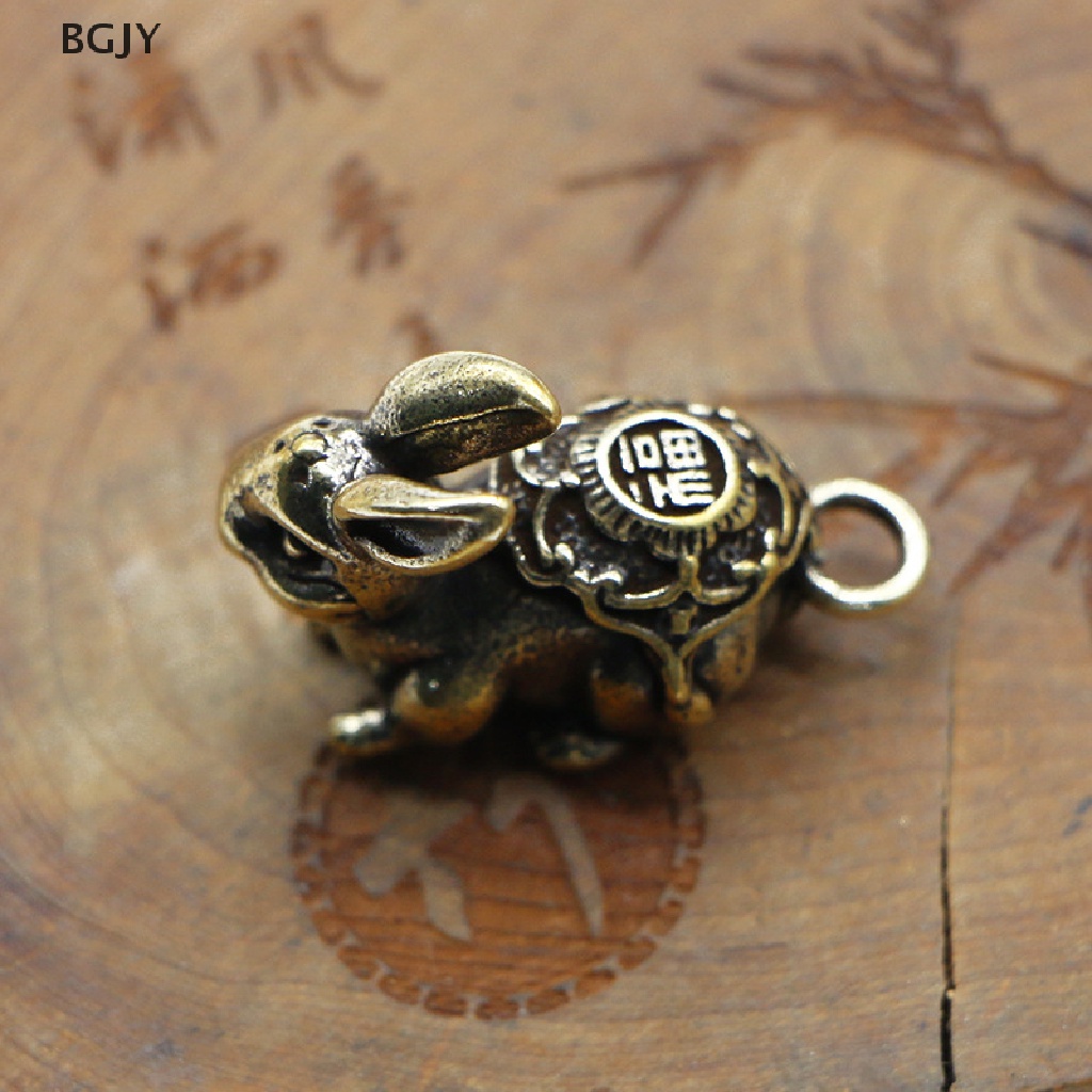 1 Bức Tượng Thỏ Hoàng Đạo Bằng Đồng Thau Trang Trí Phong Cách Trung Hoa Mới