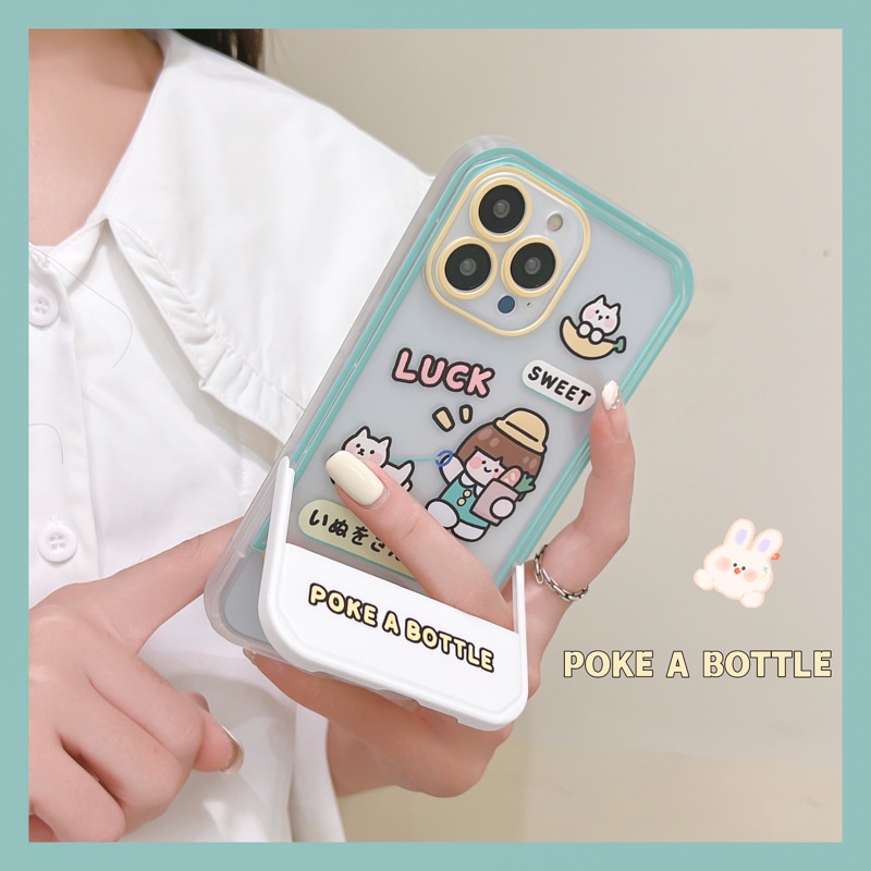 Ốp lưng iphone Ốp Điện Thoại Có Giá Đỡ Ẩn Cho iphone14Promax 13 / 11 / 12Pro xr / 7 / 8plus Dinuo case