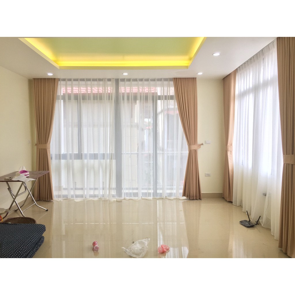 Trụ đôi đỡ thanh rèm,Tay đỡ kép cho rèm 2 lớp, Giá đỡ thanh treo rèm