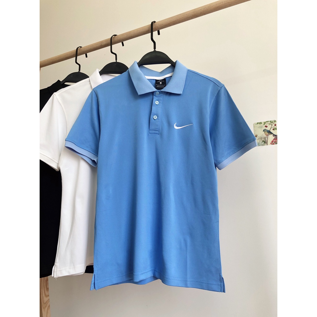 (Ảnh thật) Áo thun polo nam, áo thun cổ bẻ tay lỡ logo thêu, chất thun cotton nhẹ, thoáng mát- PLN4 | BigBuy360 - bigbuy360.vn