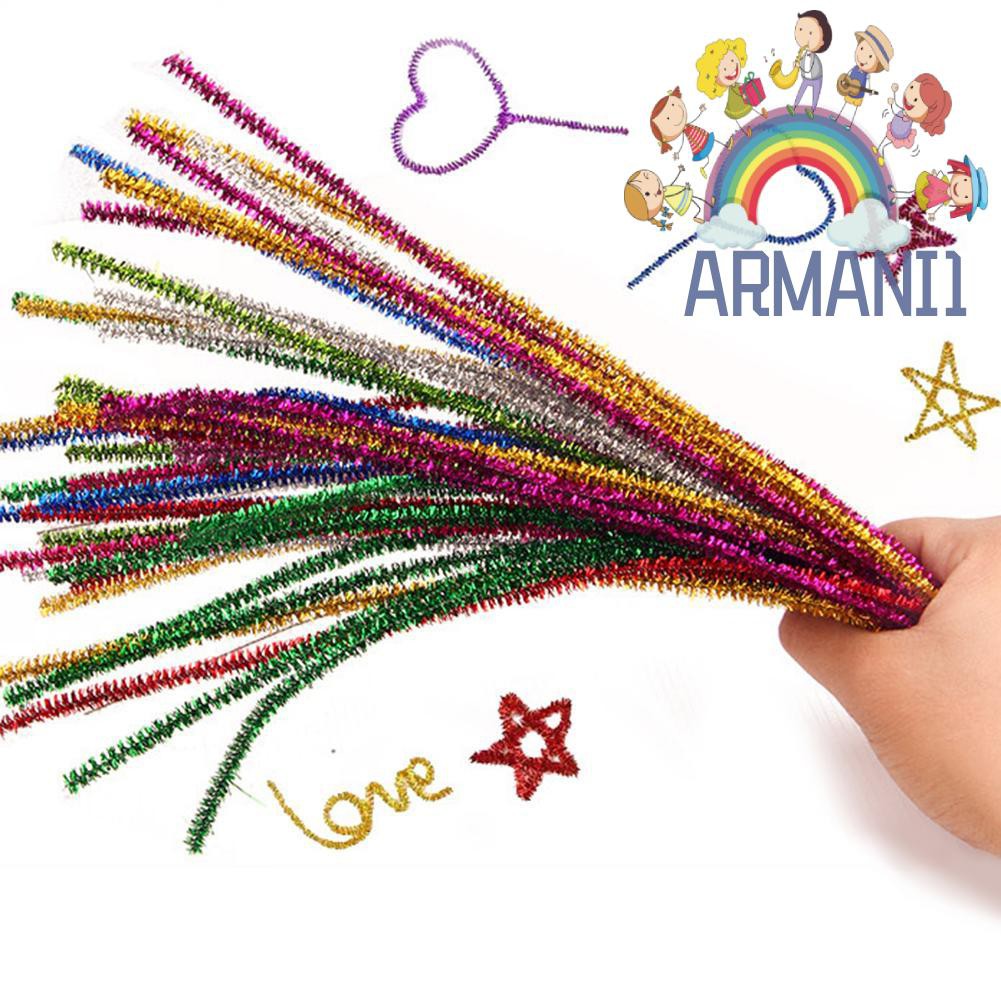 Set 100 Dây Kẽm Nhung Kim Tuyến Đồ Chơi Cho Bé | BigBuy360 - bigbuy360.vn