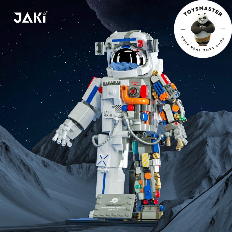 Đồ Chơi Lắp Ráp Xếp Hình Mô Hình Phi Hành Gia Astronault Astro Boy Jaki Cao 25cm No.9106 800+ Mảnh Ghép