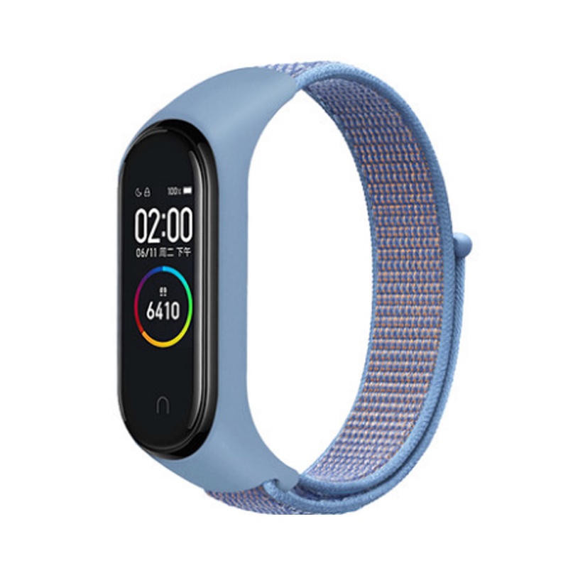 Dây Đeo Thay Thế Bằng Sợi Nylon Cho Xiaomi Mi Band 7 6 5 4 3 2 1
