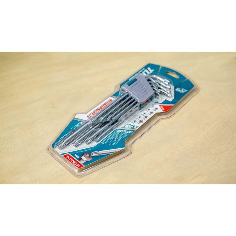 Bộ 9 cây lục giác bông TOTAL THT106392 / THT106391