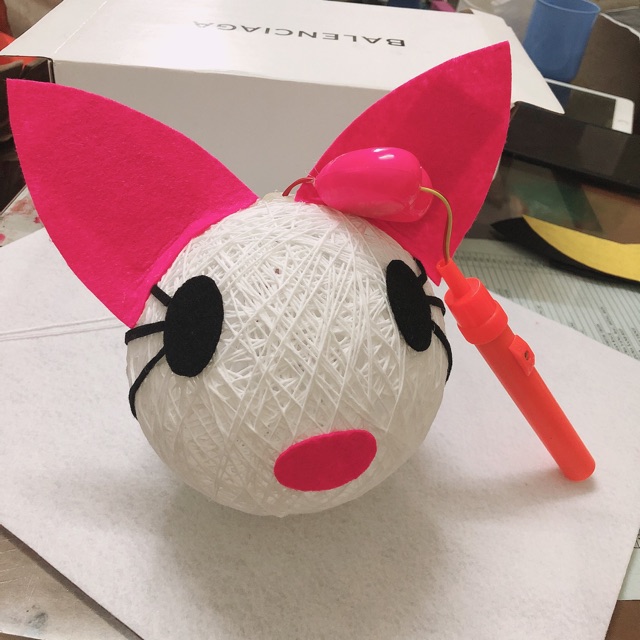 Đèn lồng handmade mèo kitty siêu rẻ