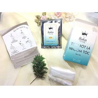 TINH BỘT LÁ NHUỘM TÓC SUNHAIR