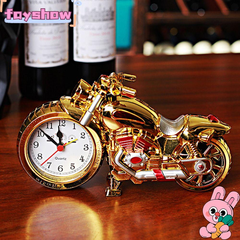 Đồng Hồ Báo Thức Để Bàn Hình Xe Mô Tô Độc Đáo Cho Bé