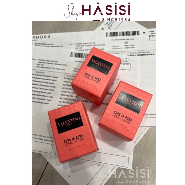 Nước Hoa Mini Nữ VALENTINO - Donna Born In Roma Coral Fantasy EDP 6ml