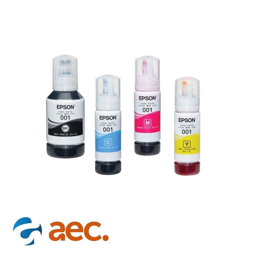 Mực in chính hãng Epson 001 màu đen  dùng cho máy Epson L4150 / L4160 / L6160 / L6170 / L6190