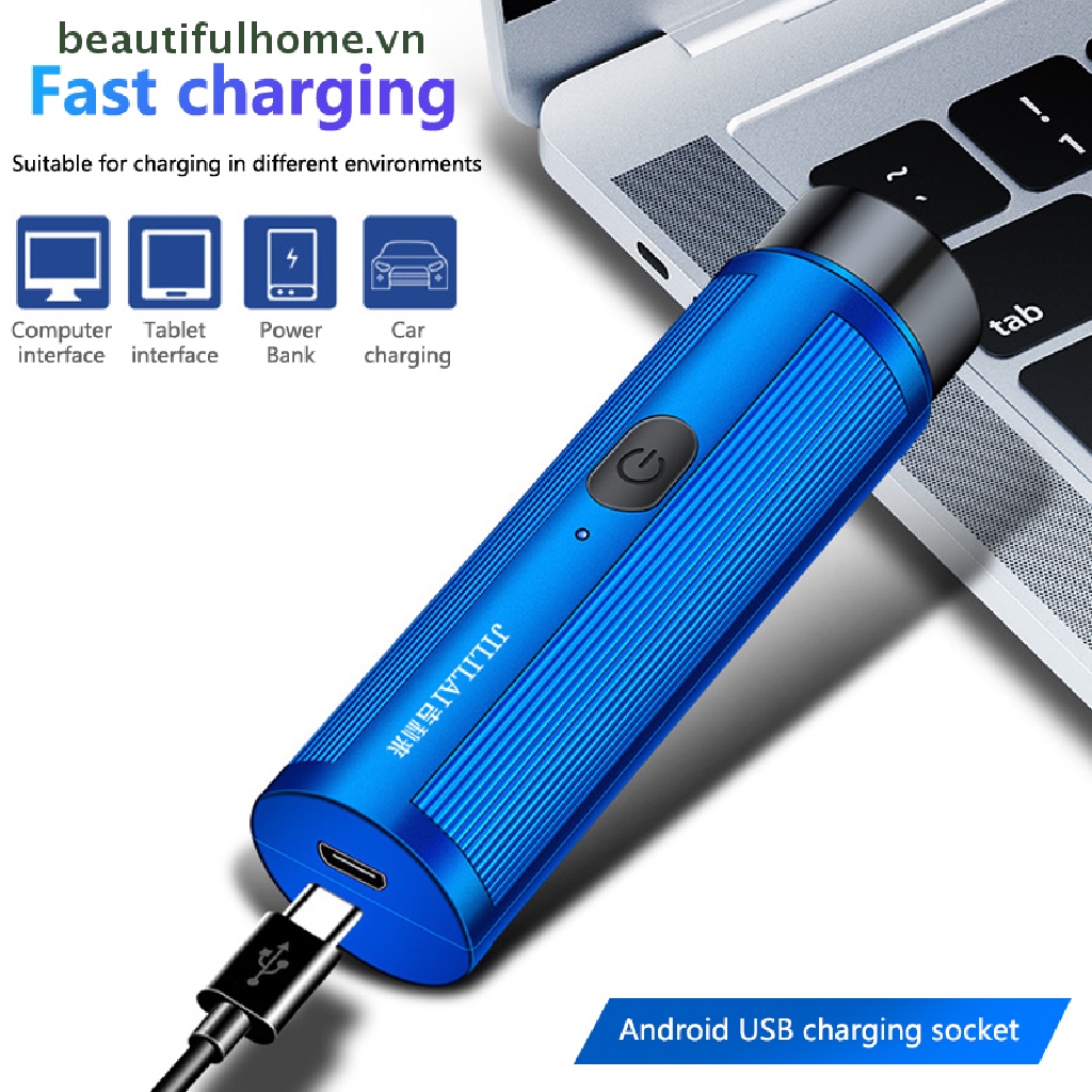 Dao Cạo Râu Điện Mini Sạc USB Chất Lượng Cao