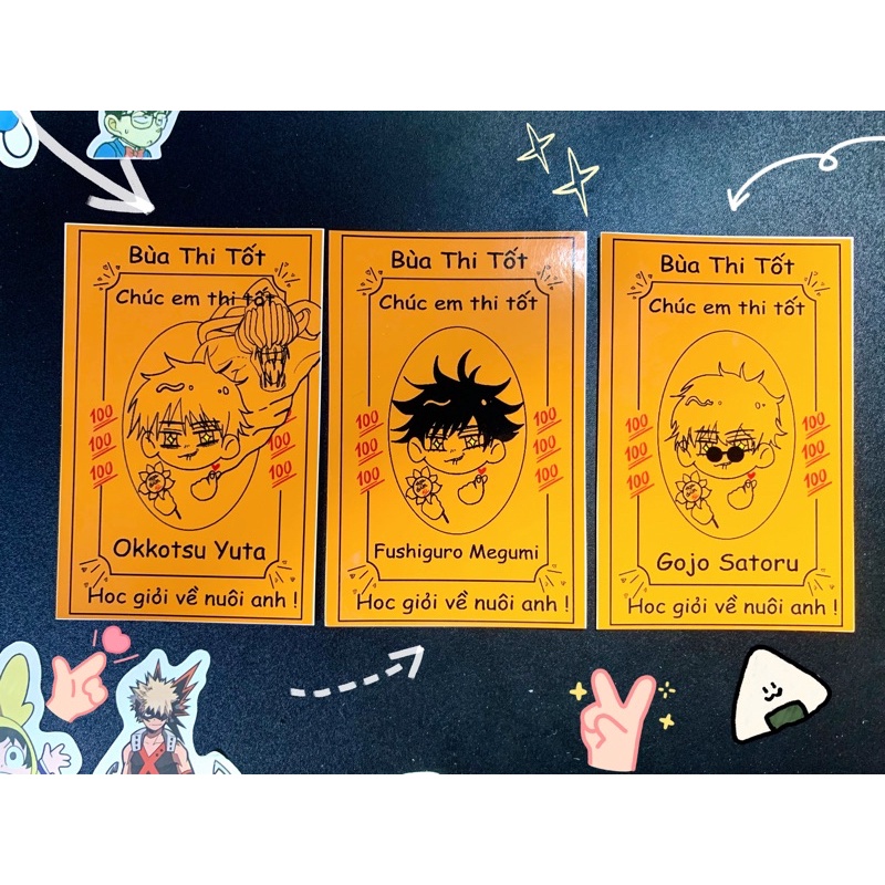 Thẻ bài Jujutsu kaisen