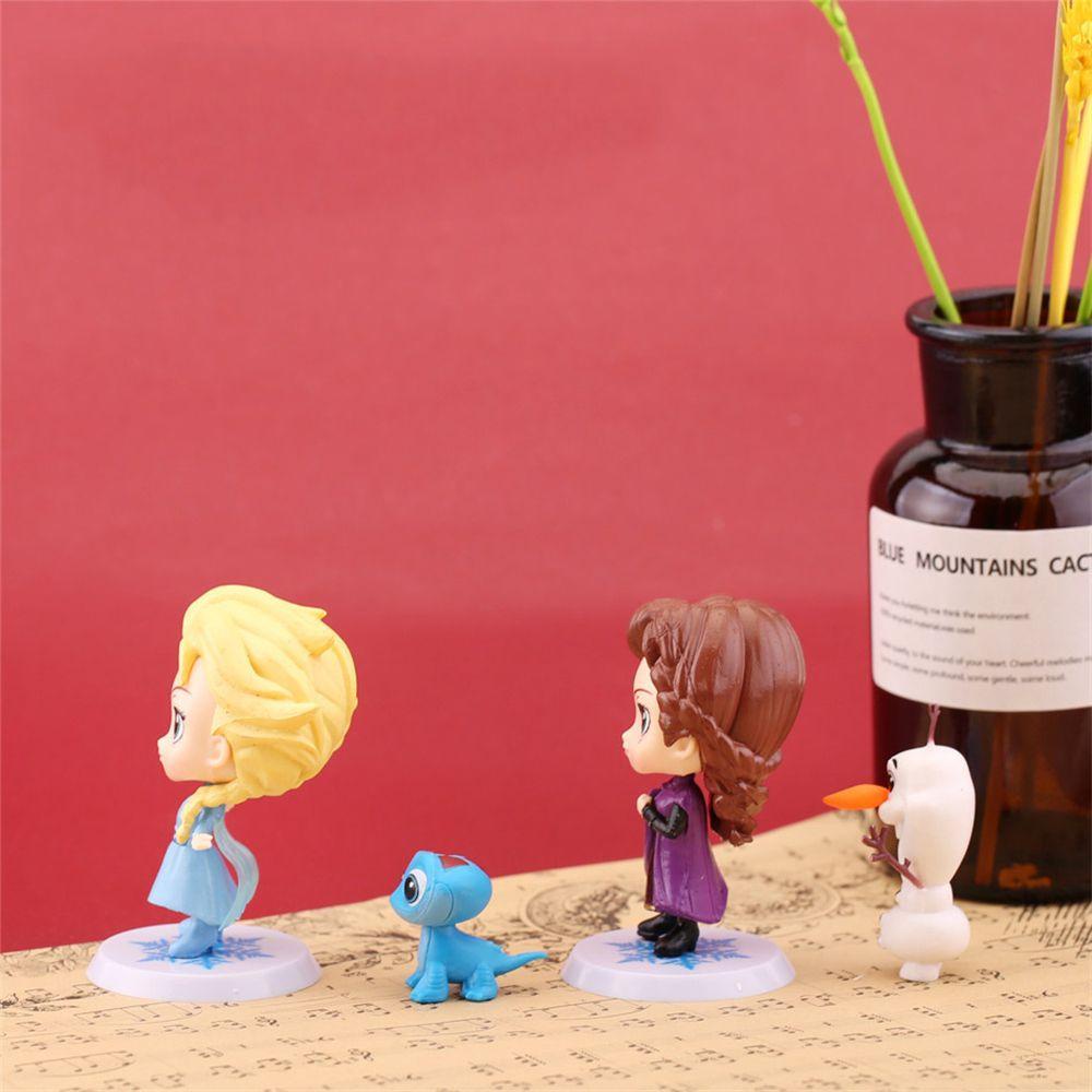 Set 4 Mô Hình Nhân Vật Phim Frozen2 2-8cm