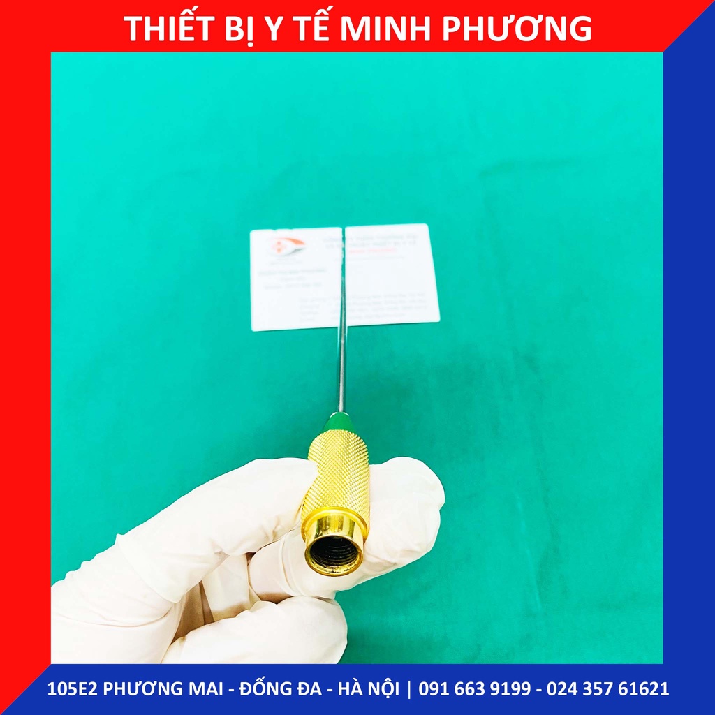 Bộ 6 ống hút mỡ thẩm mỹ cán vàng