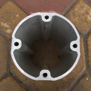 Nhôm ống kỹ thuật D125