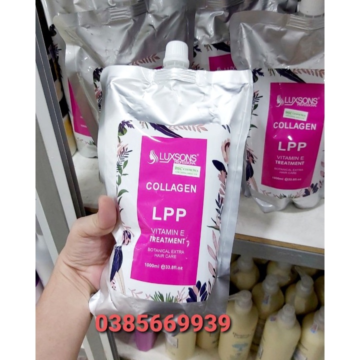HẤP PHỤC HỒI CHUYÊN SÂU LPP COLLAGEN  MỀM MƯỢT 1000ml