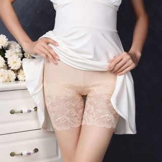 Quần đùi lót trong váy thun lạnh phối ren