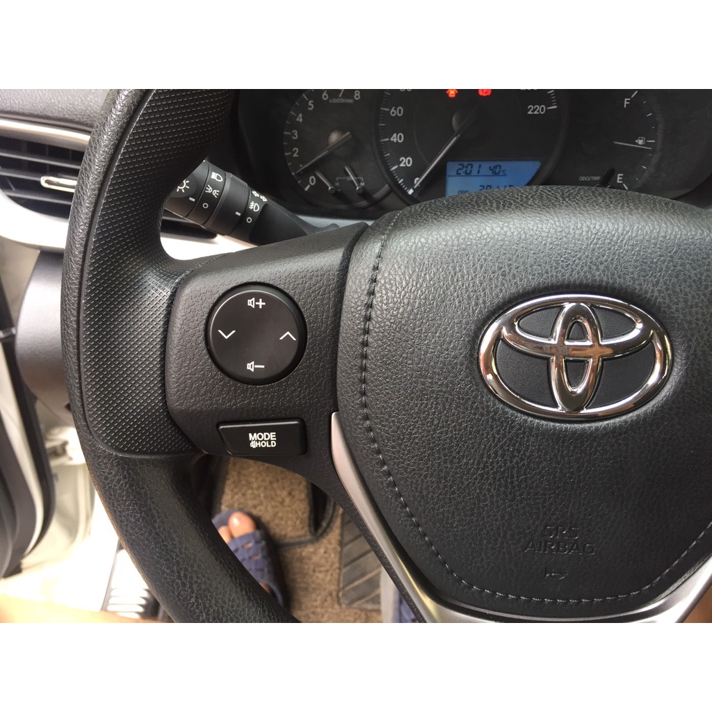 Khiển vô lăng Toyota Vios 2018-2019-2020-2021 hàng cắm giắc zin. Có video hướng dẫn lắp đặt trên youtube