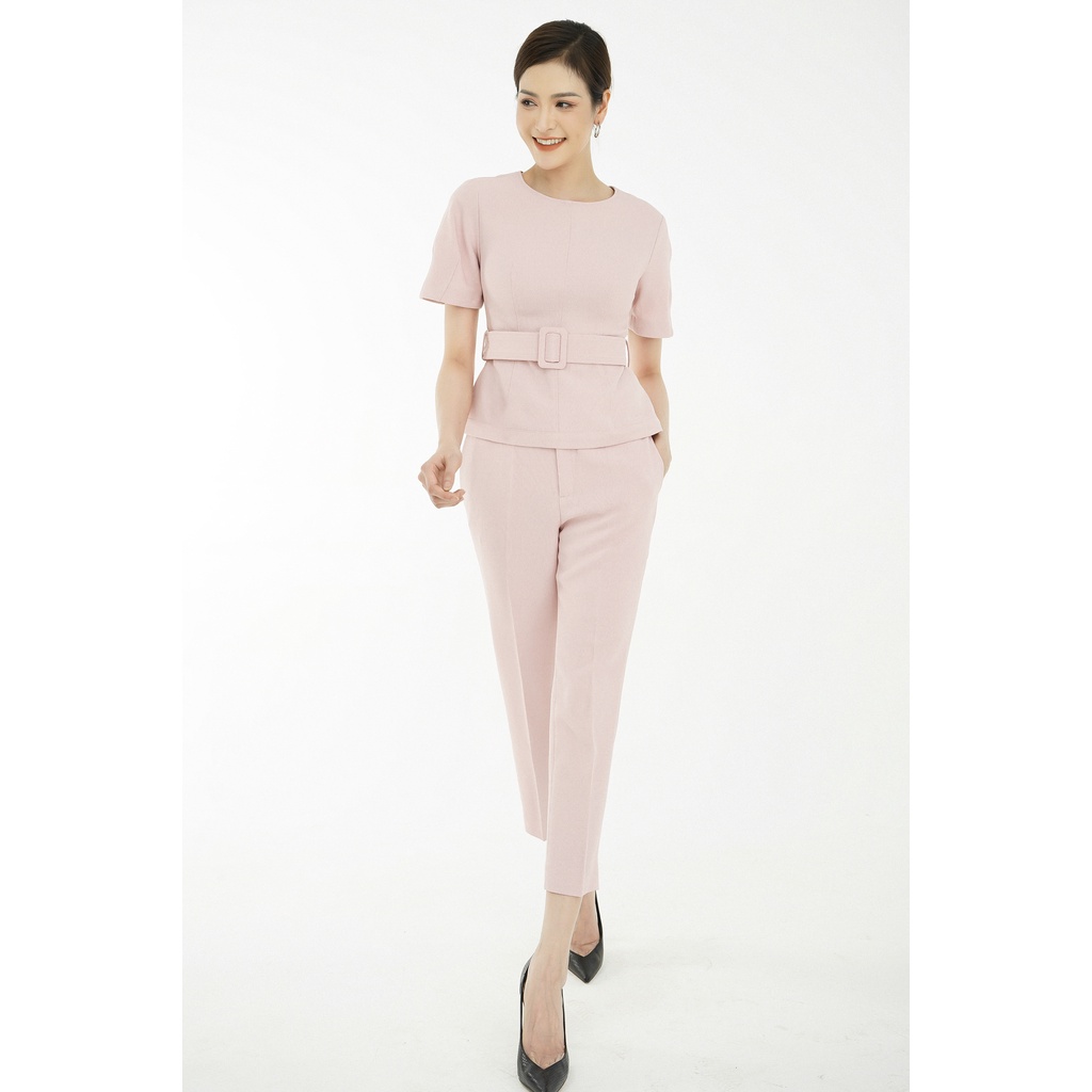 Áo nữ phối đai SIXDO