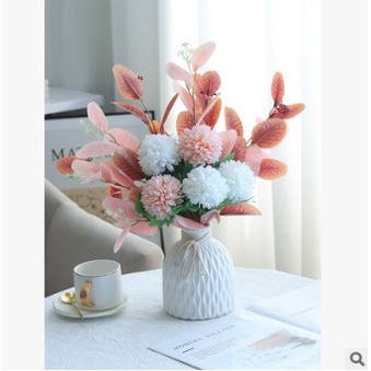 Lọ hoa nhựa kiểu dáng đẹp trang trí nhà cửa (chưa kèm hoa lá giả)