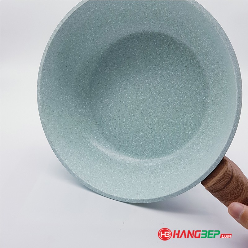 Chảo ceramic sâu lòng đáy từ Lacena 26cm/30cm  - Nhập khẩu Hàn Quốc