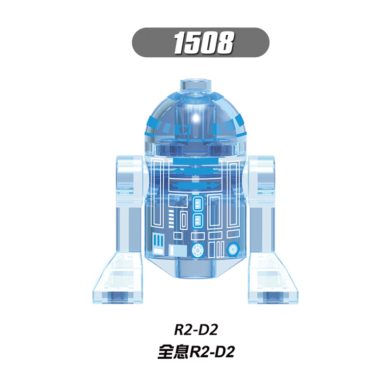 Mô hình đồ chơi lắp ráp Lego Starwars K-2S0 R2-D2 BB8 dành cho các bé