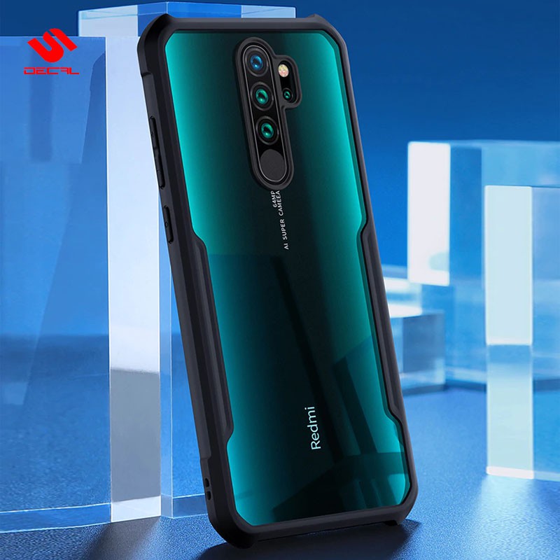 Ốp lưng XUNDD Redmi Note 8 Pro, Mặt lưng trong, Viền TPU, Chống sốc | WebRaoVat - webraovat.net.vn