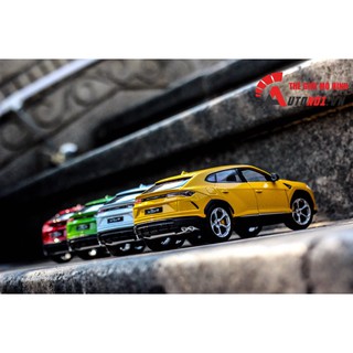 Mô hình xe Lamborghini Urus tỉ lệ 1:24 mở được 2 cửa - capo Welly