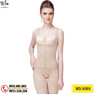 Đồ Lót Định Hình - Quần Áo Gen Định Hình Toàn Thân Nhỏ Eo Thon Bụng (Cod: BD-3503)