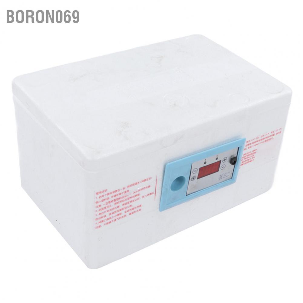 Máy ấp trứng gia đình nhỏ đa chức năng gà con Ngỗng vịt Hoa Kỳ Cắm 100‑240V Có thể chứa 20 miếng Boron069