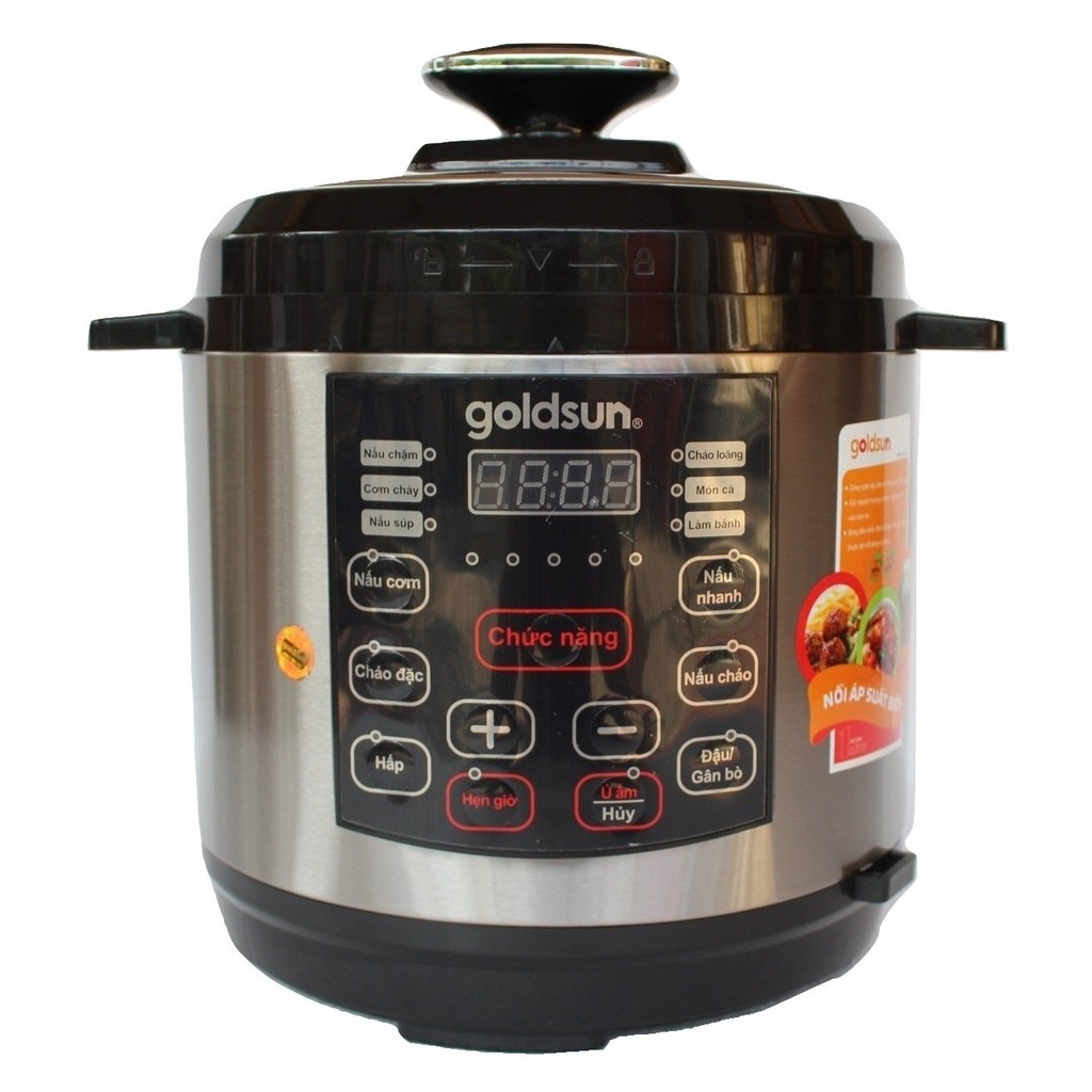 Nồi áp suất điện đa năng Goldsun CD2601 6 lít
