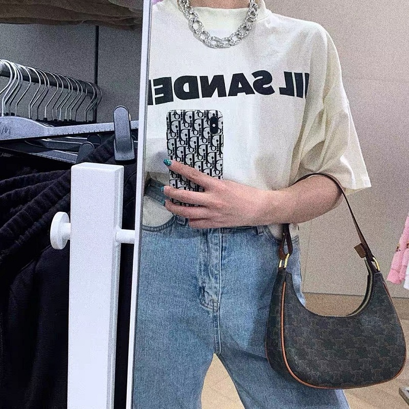 Túi xách in họa tiết retro thời trang phong cách 2020