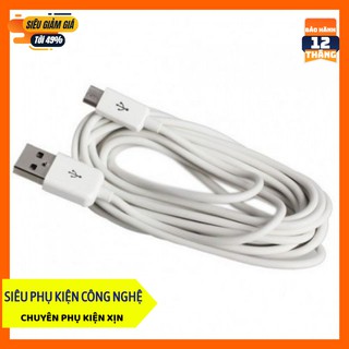 Dây sạc nhanh 2 mét micro usb cho samsung,sony,lg,htc... zin