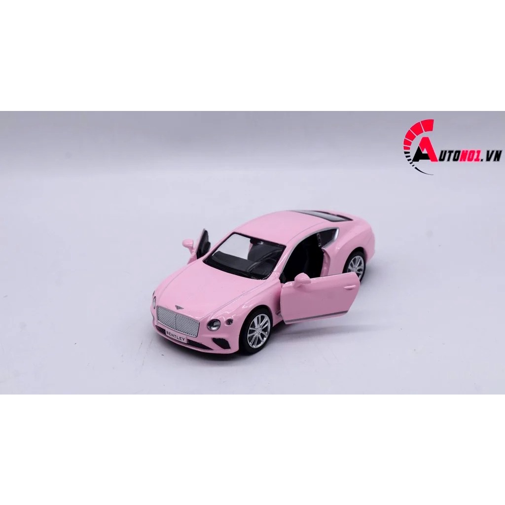 MÔ HÌNH XE BENTLEY PINK 1:36 SCALE MODEL 7732