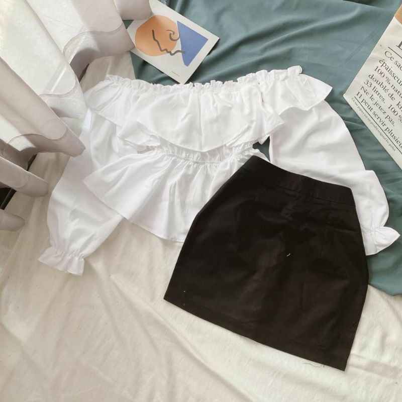 ÁO BẸT VAI 2 TẦNG TIỂU THƯ